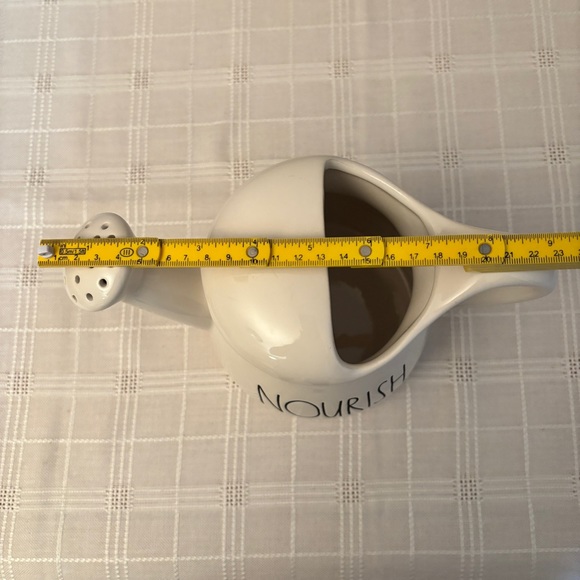 Rae Dunn Nourish Watering Pot Artisan Collection by Magenta - Picture 3 of 6